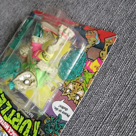 1990 Napoleon Bonafrog Unpunched TMNT Playmates Teenage Mutant Ninja Turtles. - Picture 4 of 11